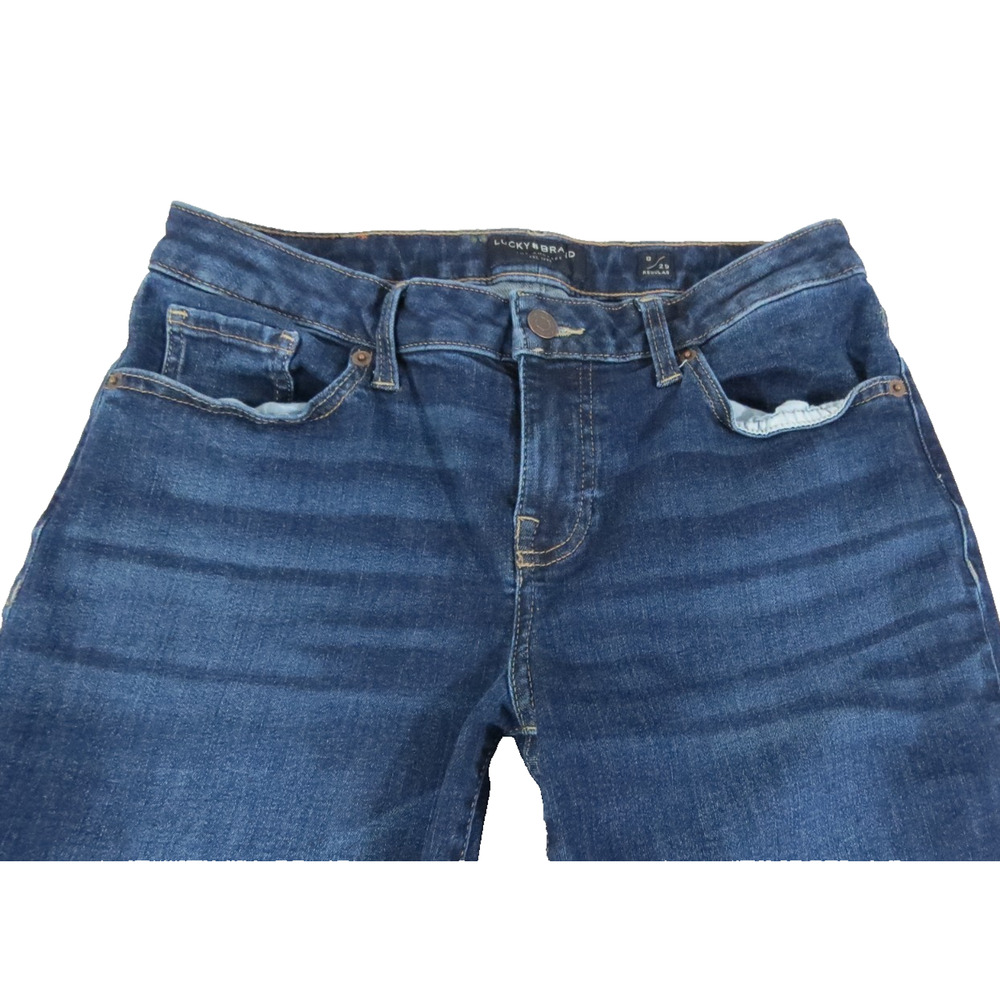 Lucky Brand Lolita Skinny Jeans Women 8 Blue Slimfit‎ Low Rise Stretch Denim